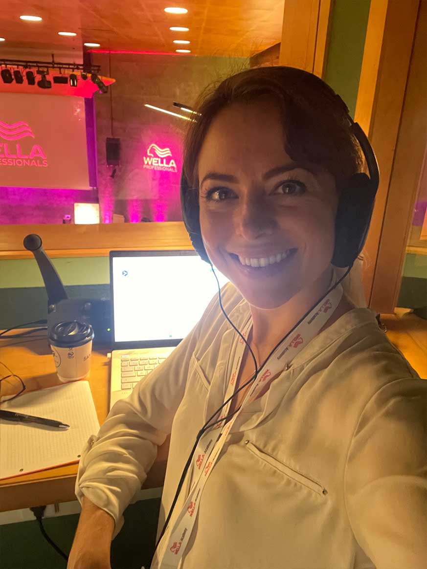 Júlia Molero - Traducción de eventos